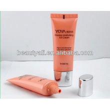 Cosmetic BB Cream Tubes Packaging With Plasted Cap